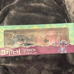 Disney Stitch Collectible Jar Duo in Blue and Pink